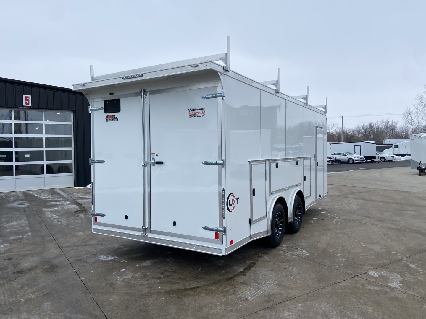 New 2026 United UXT 8.5X20 Contractor Trailer