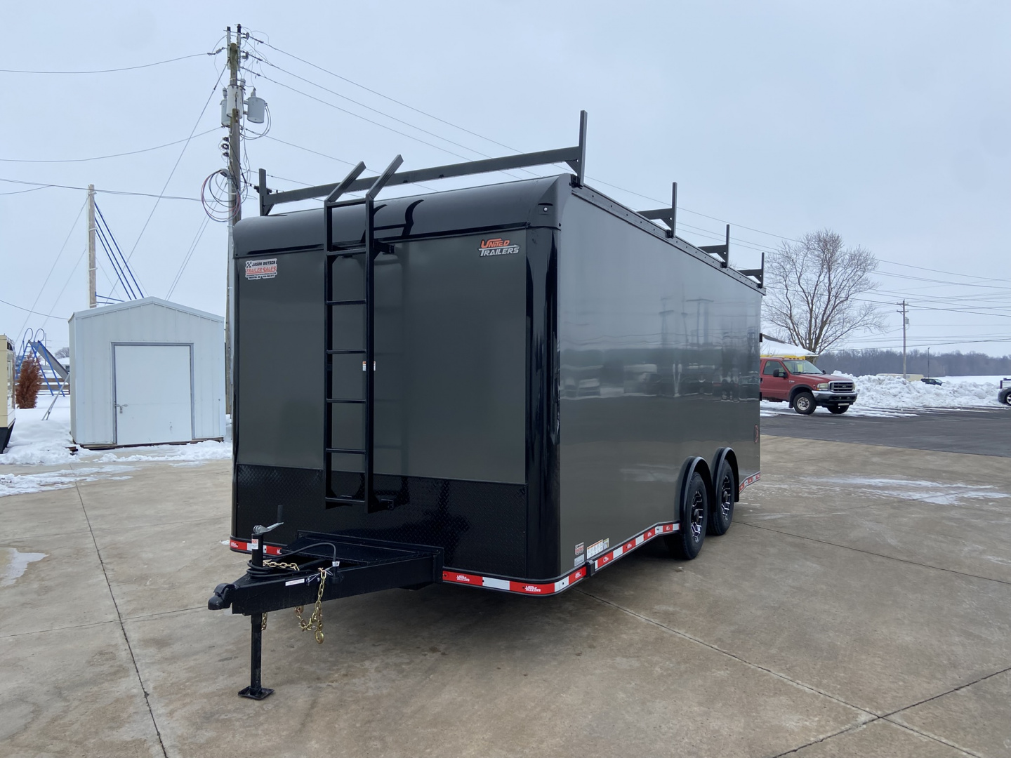 New 2026 United UXT 8.5X20 Contractor Trailer