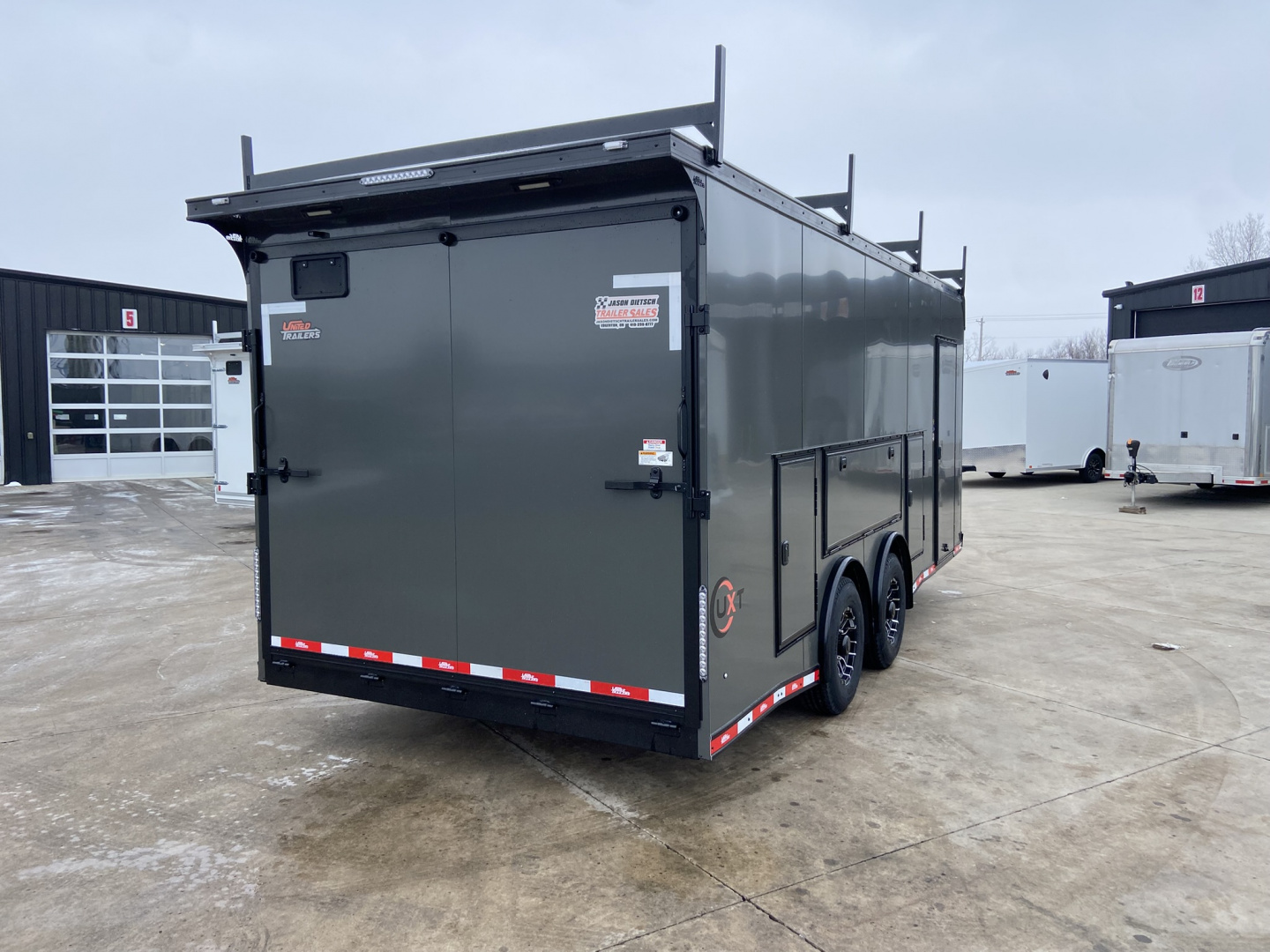 New 2026 United UXT 8.5X20 Contractor Trailer
