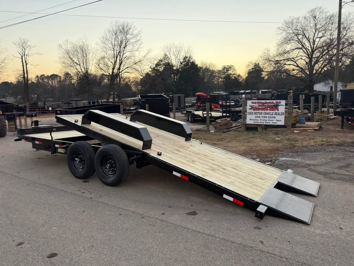 New 2026 Oak Ridge 82x23 14k Tilt Trailer