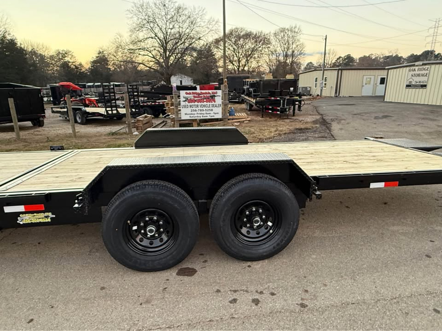 New 2026 Oak Ridge 82x23 14k Tilt Trailer