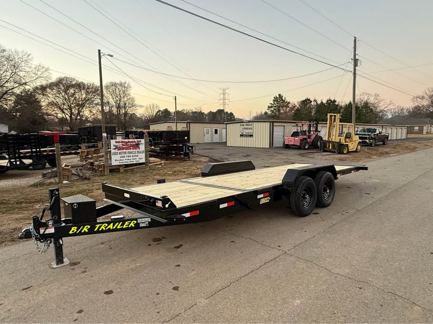 New 2026 Oak Ridge 82x23 14k Tilt Trailer