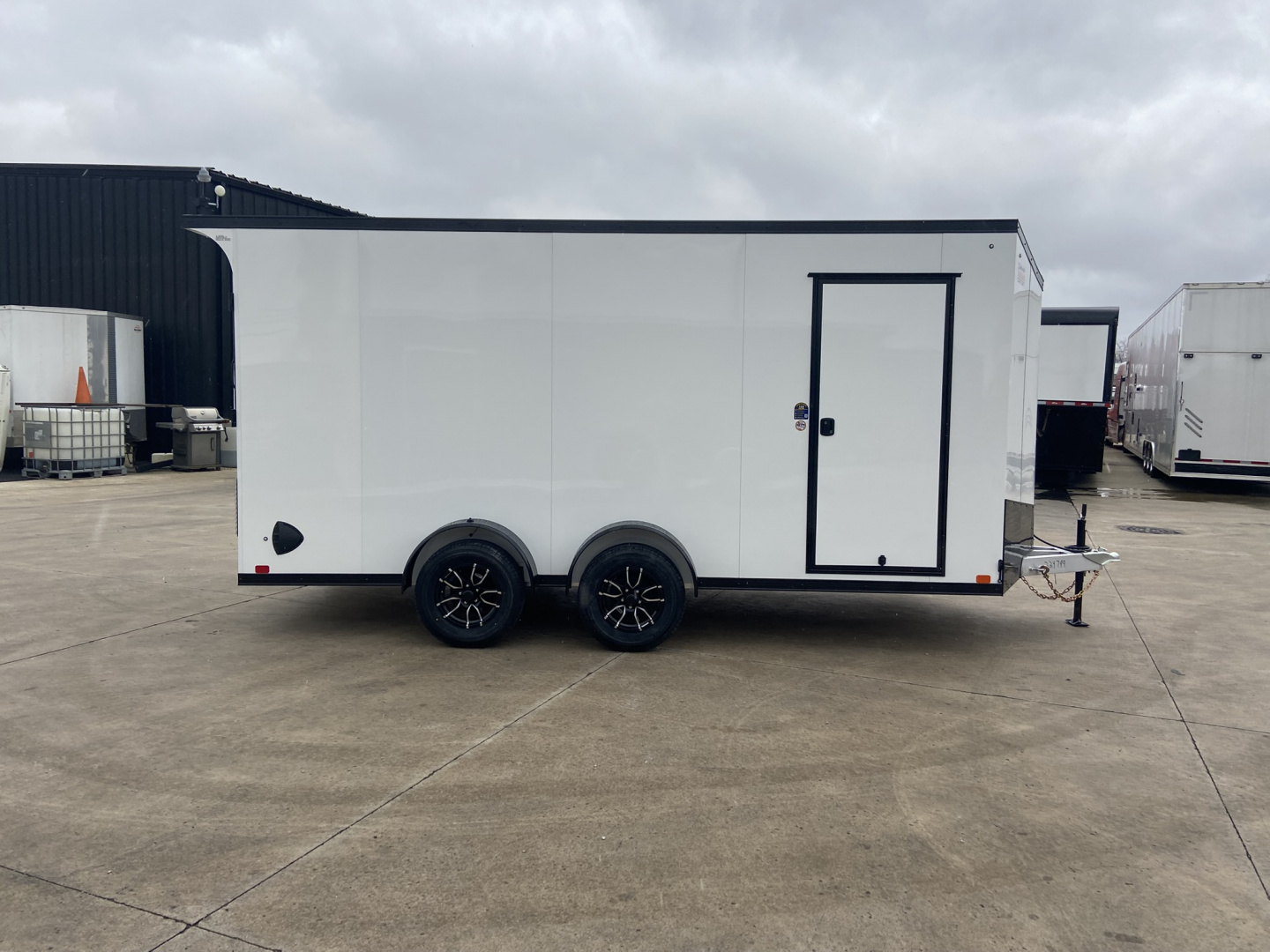 New 2026 United UATV 7X16 Enclosed Trailer
