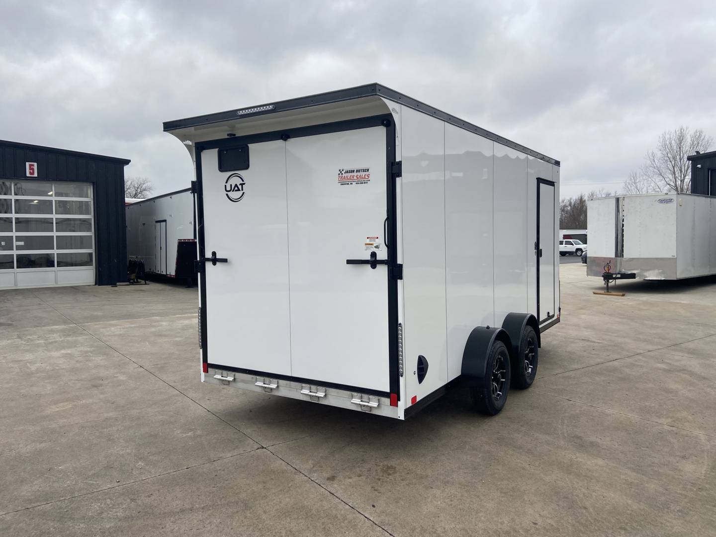 New 2026 United UATV 7X16 Enclosed Trailer