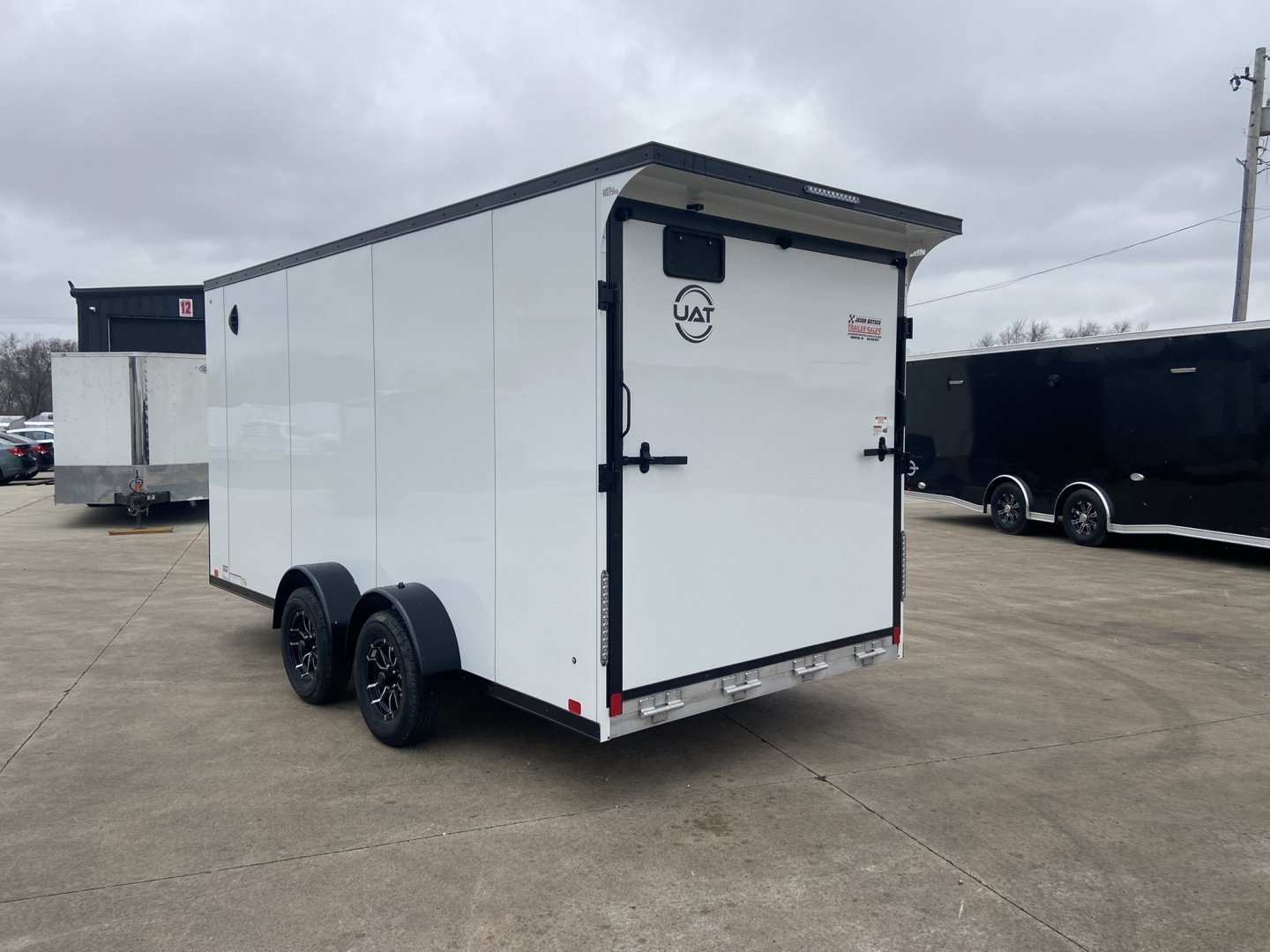 New 2026 United UATV 7X16 Enclosed Trailer