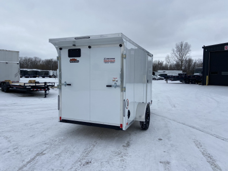 New United 12' UJ V-Nose Enclosed Cargo Trailer