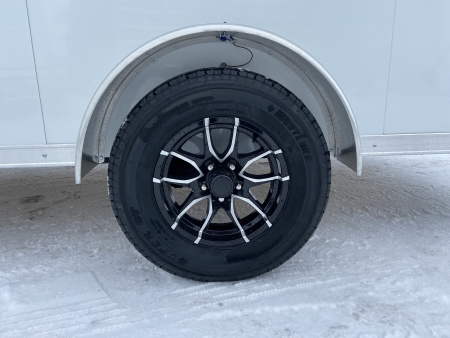 New United 12' UJ V-Nose Enclosed Cargo Trailer