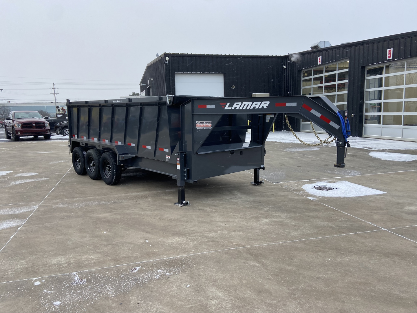 New 83" X 16' DL - 21K Low-Pro Dump