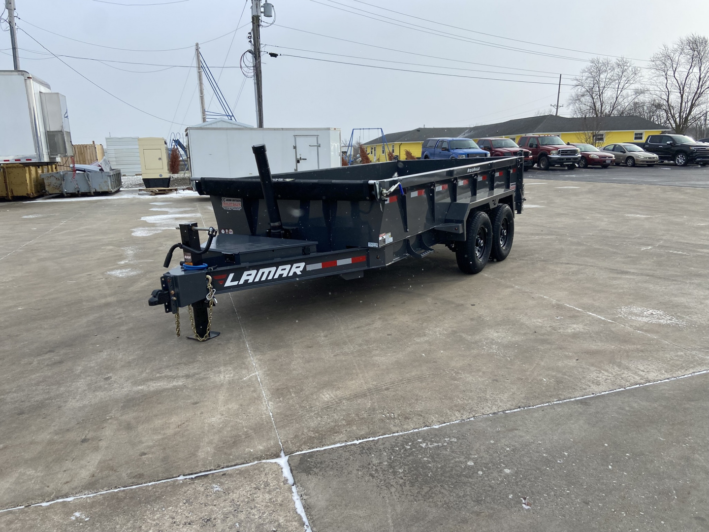 New 83" x 14' DT - 14K Telescopic Dump