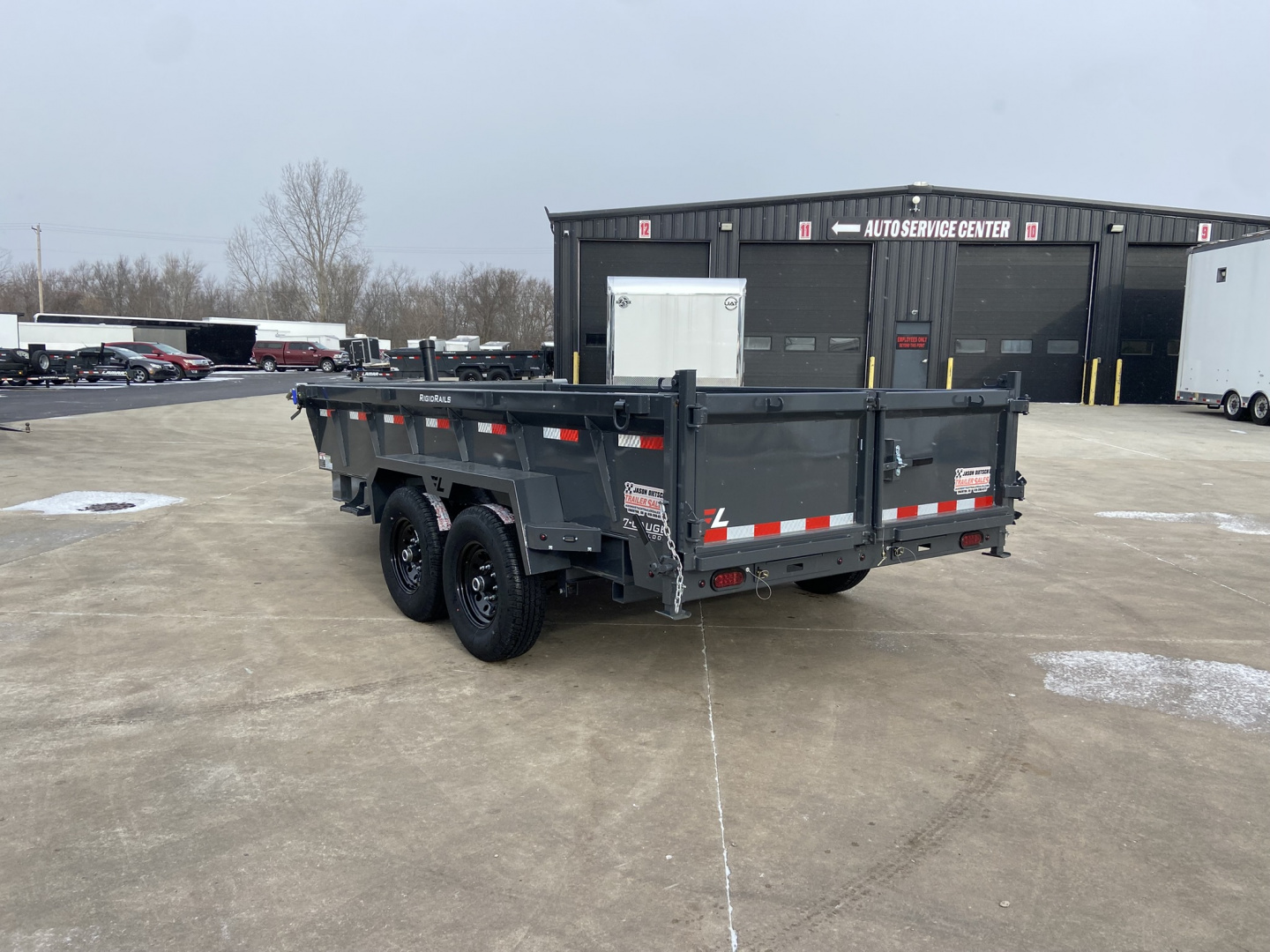 New 83" x 14' DT - 14K Telescopic Dump