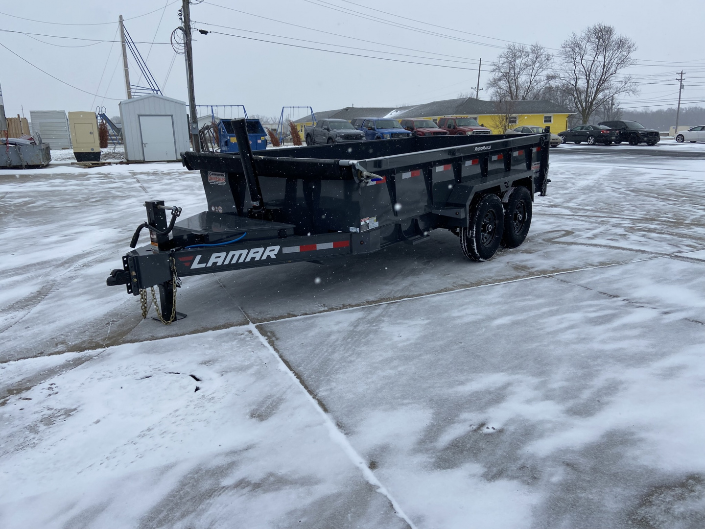 New 83" x 14' DT - 14K Telescopic Dump