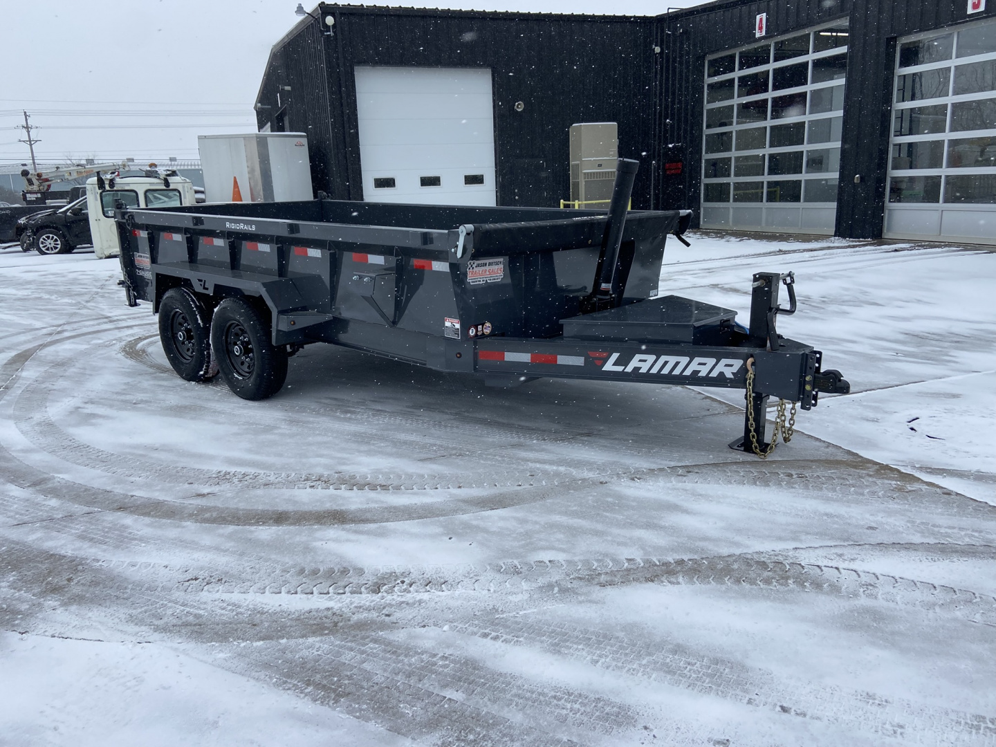 New 83" x 14' DT - 14K Telescopic Dump