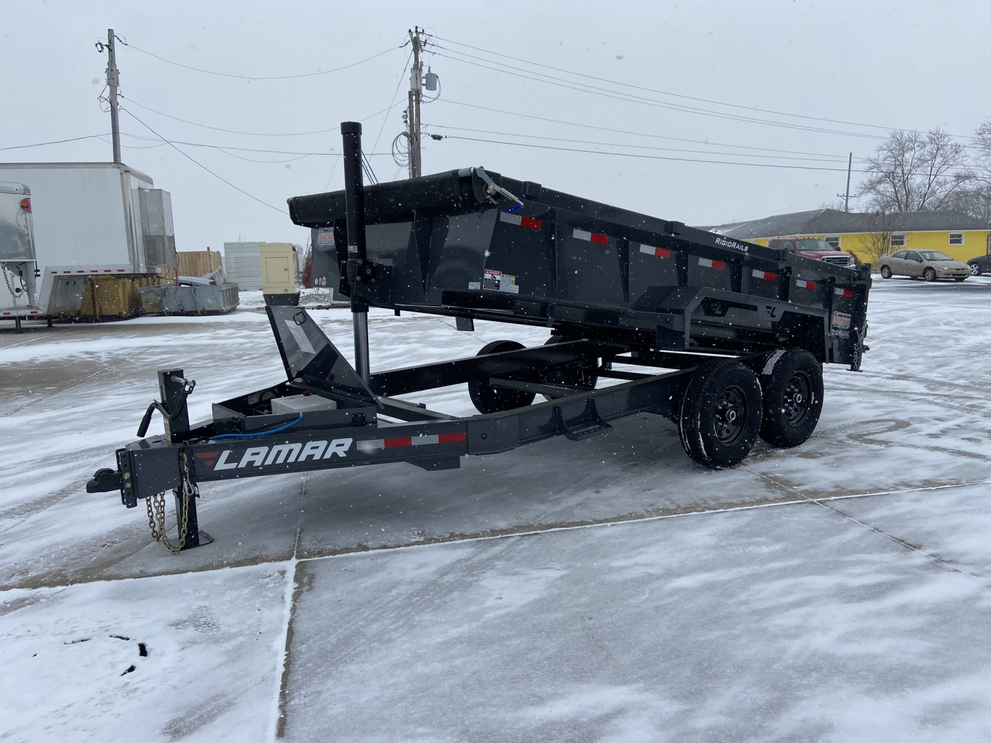 New 83" x 14' DT - 14K Telescopic Dump