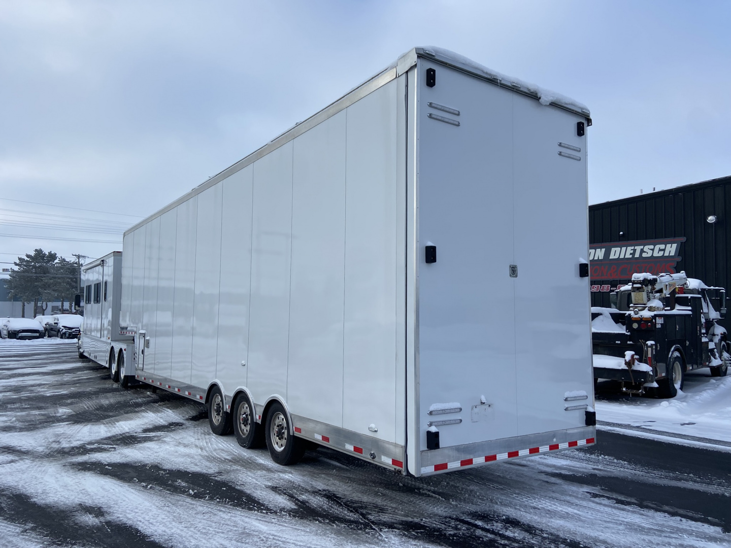 Used 40FT Optima Liftgate Air Ride Stacker