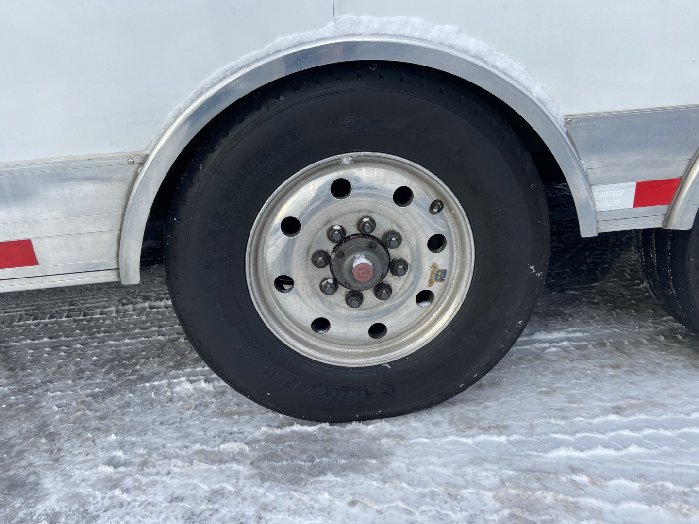 Used 40FT Optima Liftgate Air Ride Stacker