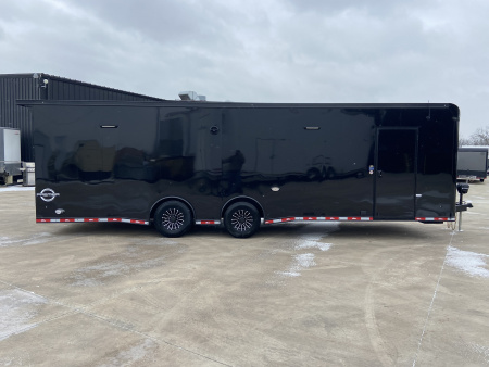 New 2026 United PREM 8.5X28 Racing Trailer