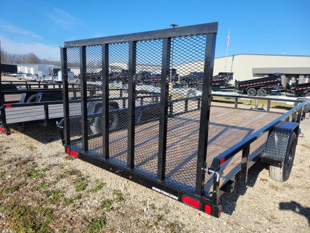 New 2026 Sure-Trac 7x14 Tube Top 3k Idler Utility Trailer