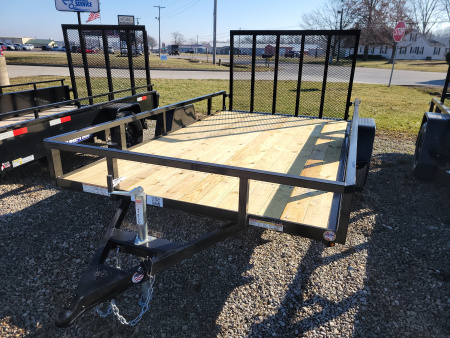 New 2026 Sure-Trac 7x12 Tube Top 3k Utility Trailer