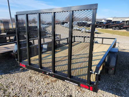 New 2026 Sure-Trac 7x12 Tube Top 3k Utility Trailer