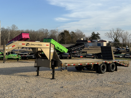 New 2026 Load Trail GP 102X25 Flatbed Trailer / 14 PLY / MAX RAMPS / 25.9K GVWR