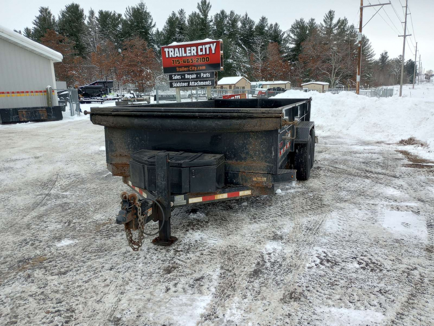 Used 2021 Midsota HV-14 Dump Trailer