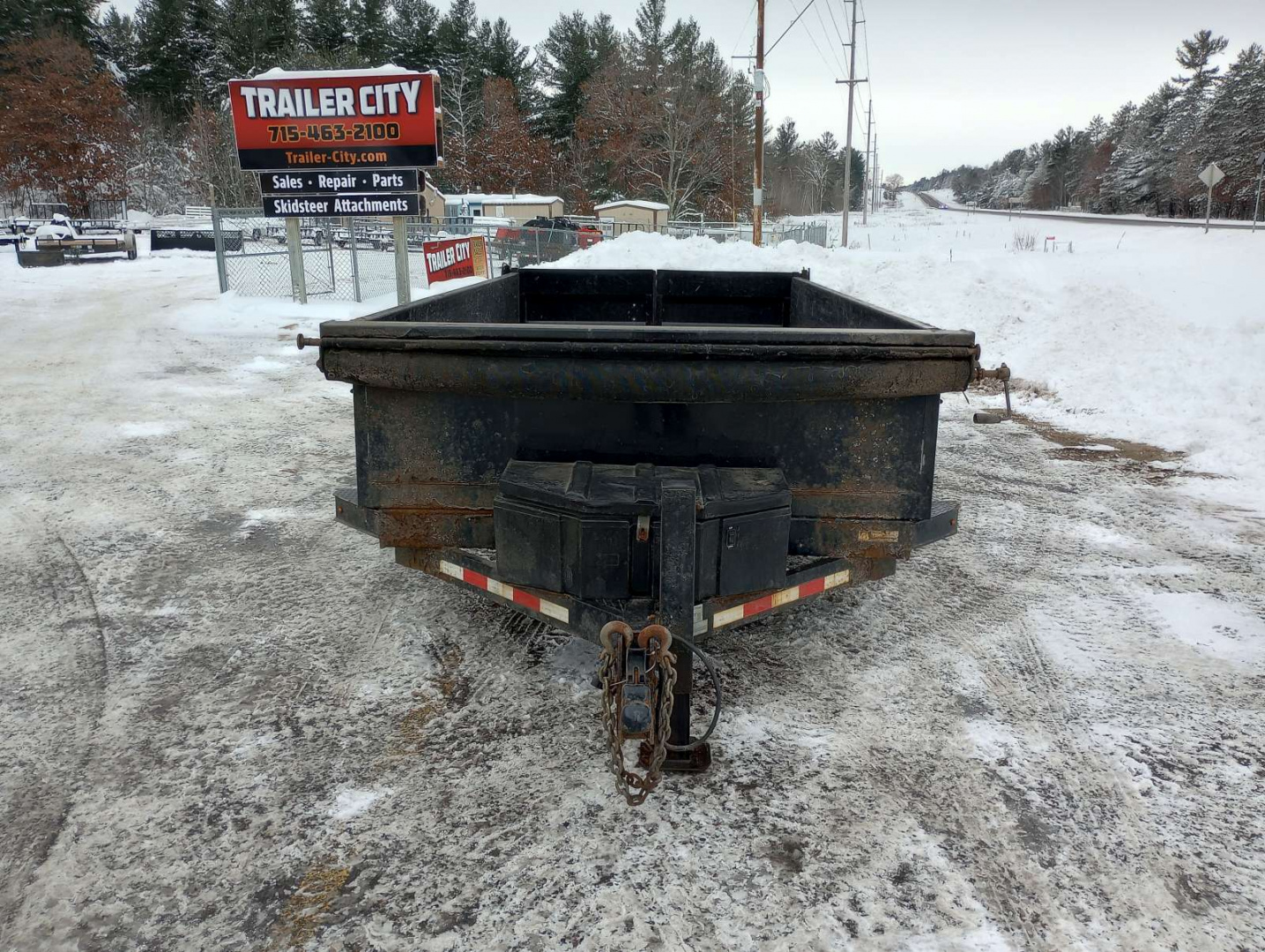 Used 2021 Midsota HV-14 Dump Trailer