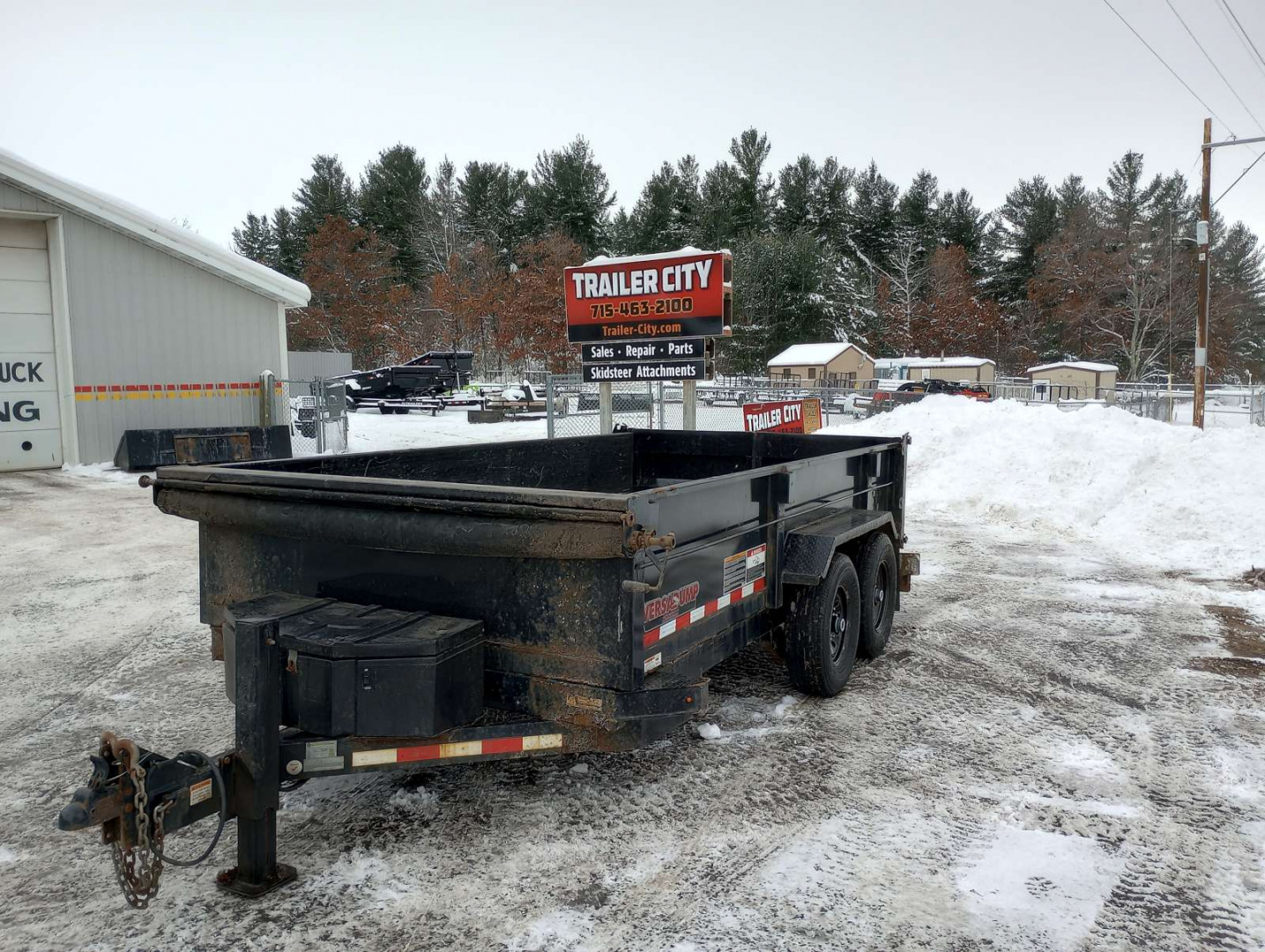 Used 2021 Midsota HV-14 Dump Trailer