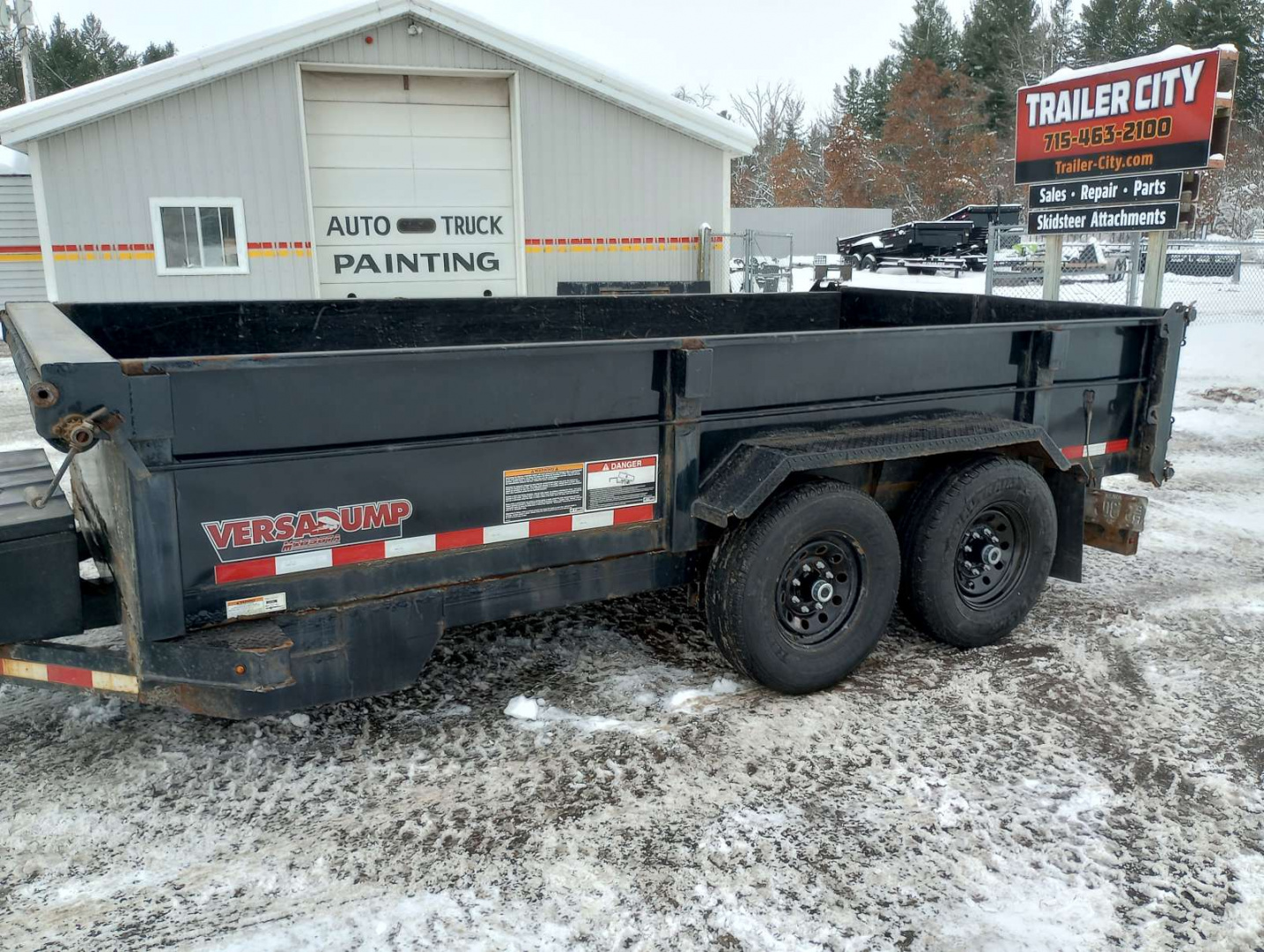 Used 2021 Midsota HV-14 Dump Trailer