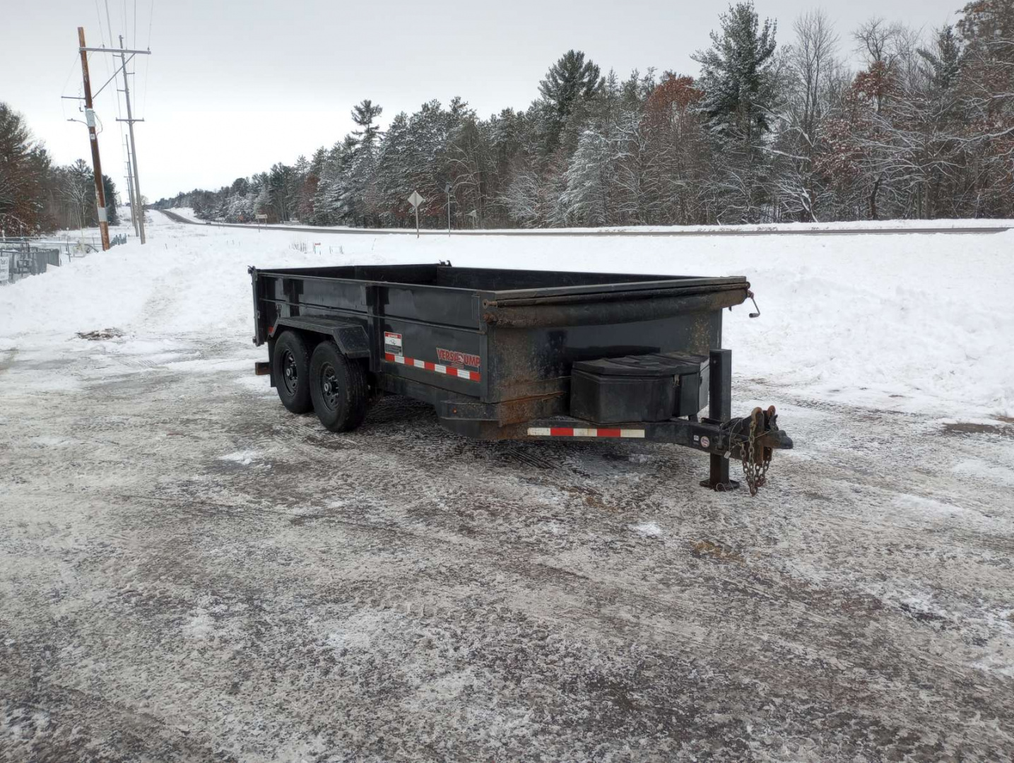 Used 2021 Midsota HV-14 Dump Trailer