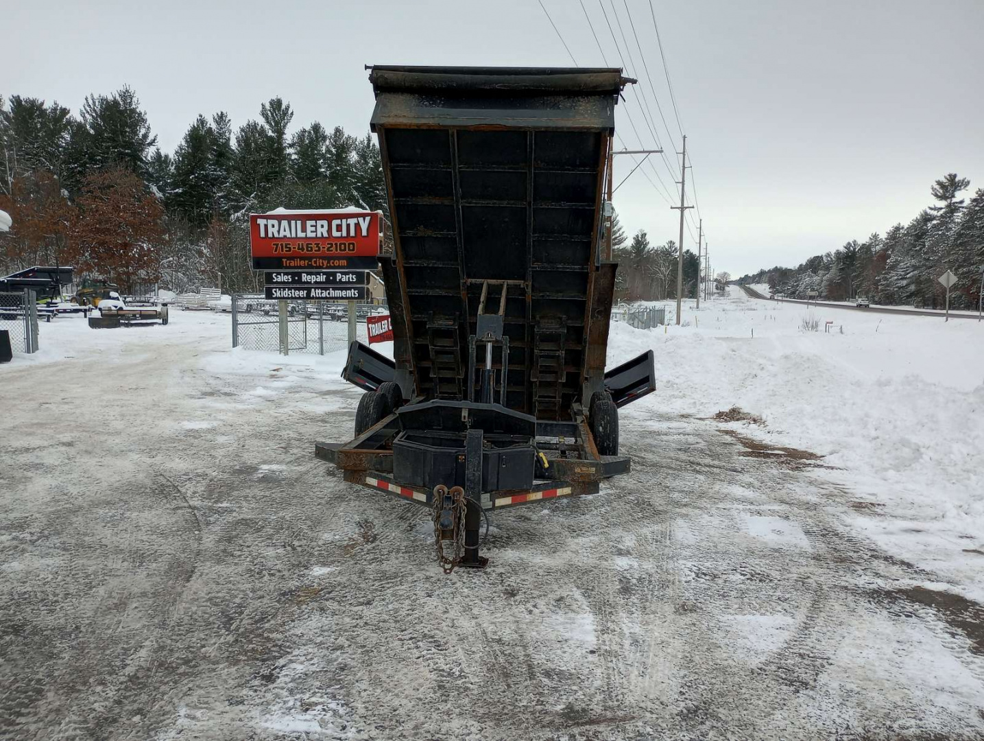 Used 2021 Midsota HV-14 Dump Trailer