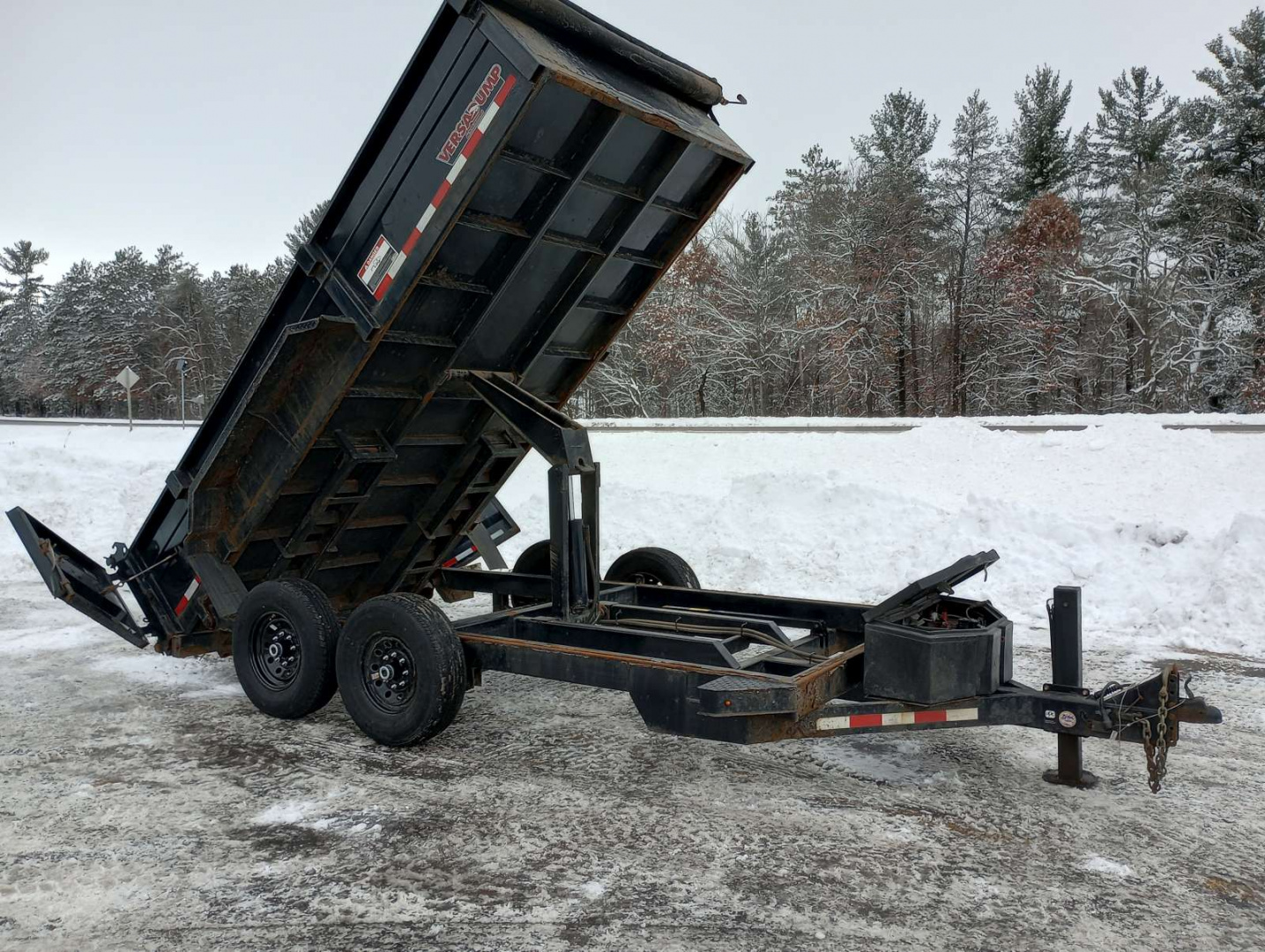 Used 2021 Midsota HV-14 Dump Trailer