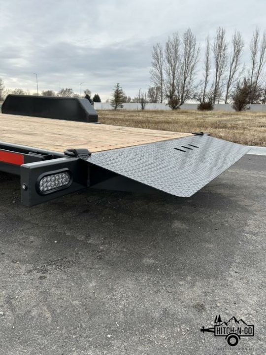 New 2025 Summit Denali Pro 7x22 16/6 14k Split Deck Tilt Equipment Trailer