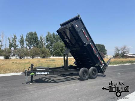 New 2025 Summit Denali Pro 7x14 14k Dump Trailer