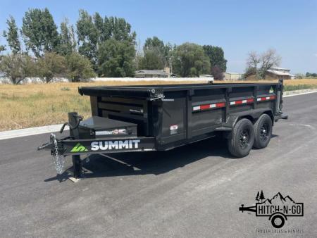 New 2025 Summit Denali Pro 7x14 14k Dump Trailer