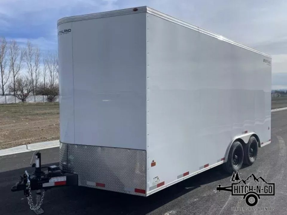 New 2026 Southland Royal 8x20+2 V-Nose 10k Auto Carrier Cargo Trailer
