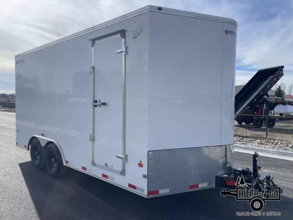New 2026 Southland Royal 8x20+2 V-Nose 10k Auto Carrier Cargo Trailer