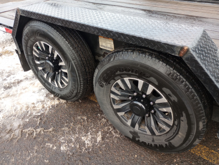 Used 2021 Midsota TB-18 Tilt Trailer-Full Power Tilt