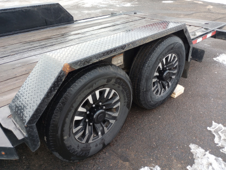 Used 2021 Midsota TB-18 Tilt Trailer-Full Power Tilt