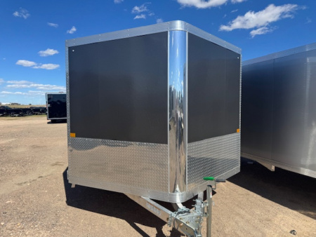 New 2026 Triton Trailers Snowmobile Trailer TC128 3.0_ 8X12 ENCLOSED w/spare