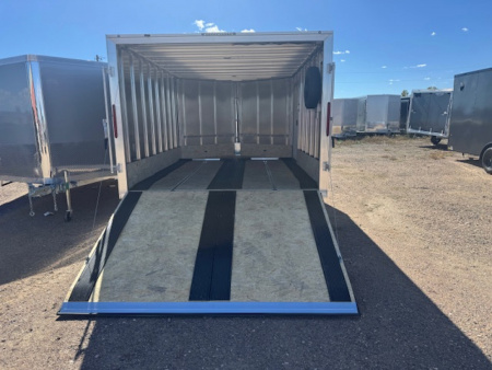 New 2026 Triton Trailers Snowmobile Trailer TC128 3.0_ 8X12 ENCLOSED w/spare