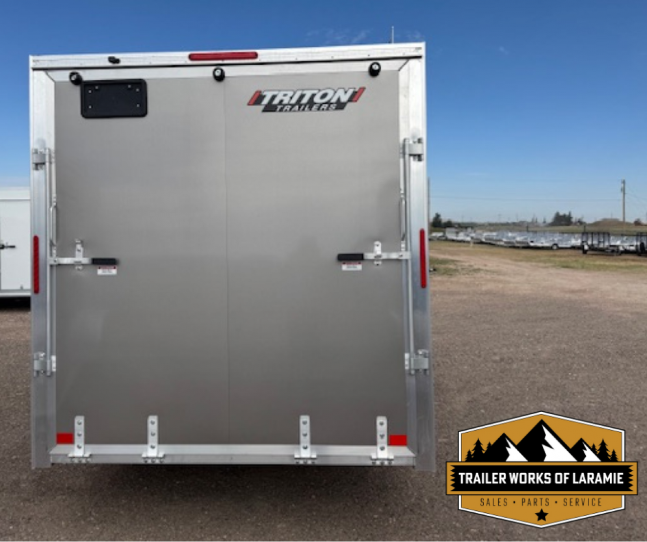 New 2026 Triton Trailers NXT 7X14 XLT Cargo / Enclosed Trailer- Pewter