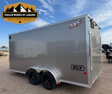 New 2026 Triton Trailers NXT 7X14 XLT Cargo / Enclosed Trailer- Pewter