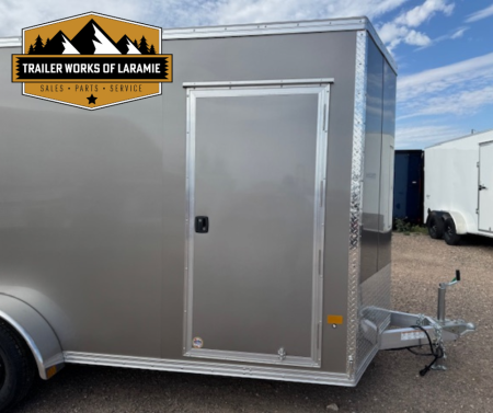 New 2026 Triton Trailers NXT 7X14 XLT Cargo / Enclosed Trailer- Pewter