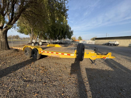 New 2024 H&H Trailers 82x20 Electric Tilt Speed Loader Car Hauler Trailer 14K Car Hauler
