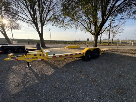 New 2024 H&H Trailers 82x20 Electric Tilt Speed Loader Car Hauler Trailer 14K Car Hauler
