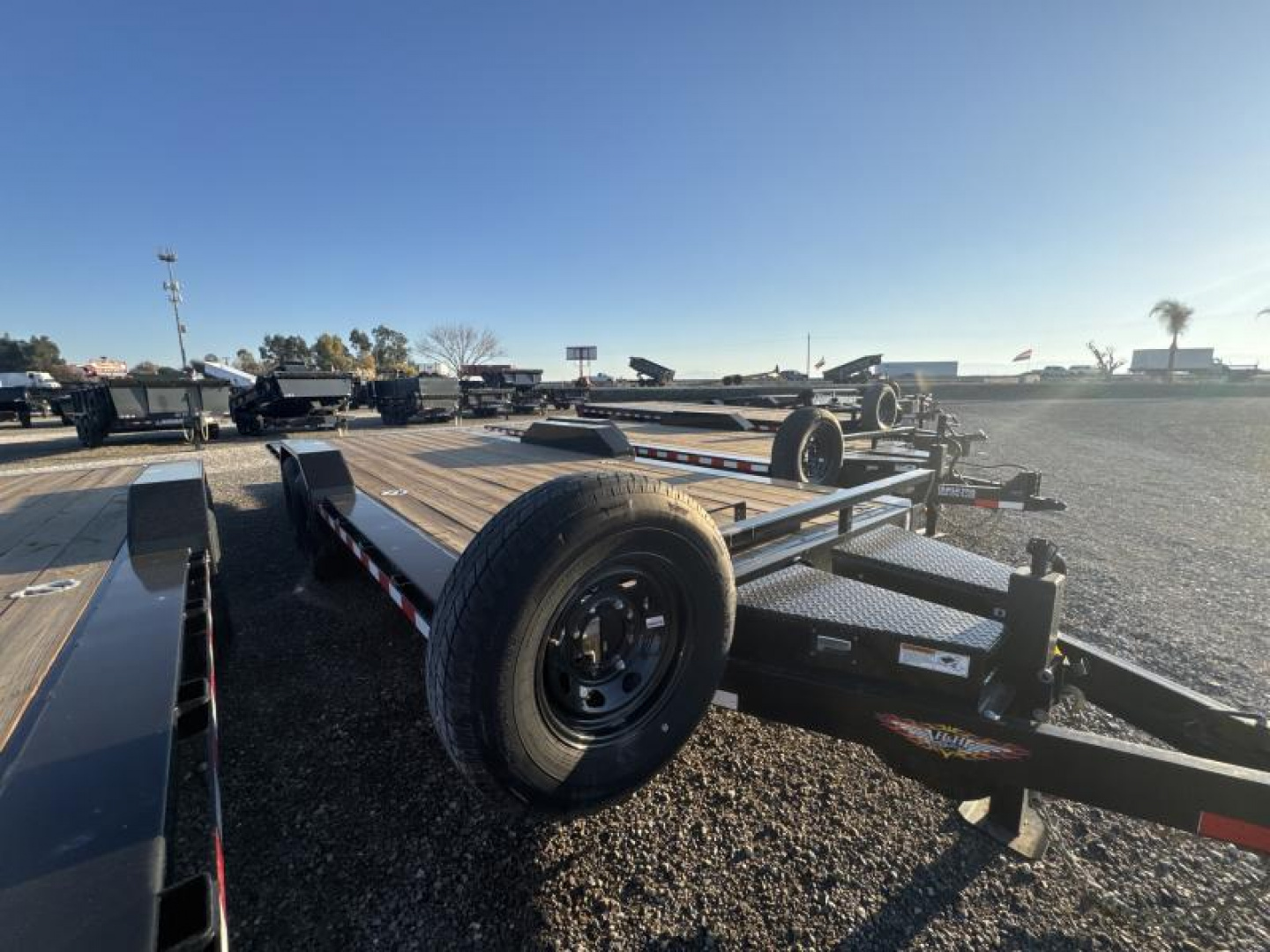 New 2024 H&H Trailers 82x22 Electric Tilt Speed Loader Car Hauler Trailer 14K Car Hauler