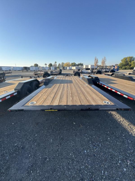 New 2024 H&H Trailers 82x22 Electric Tilt Speed Loader Car Hauler Trailer 14K Car Hauler