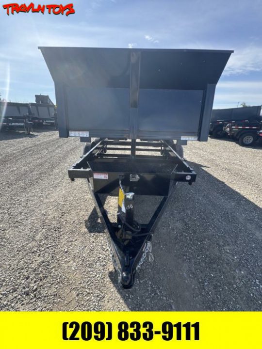 New 2025 Sure-Trac 6 x 12 SD Low Profile Dump Trailer  10K Single Ram