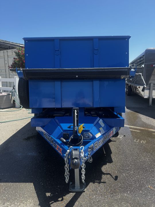 New 2026 RawMaxx DUMP-TDM T7124 Dump Trailer