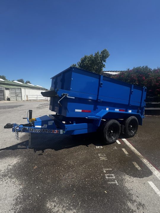 New 2026 RawMaxx DUMP-TDM T7124 Dump Trailer